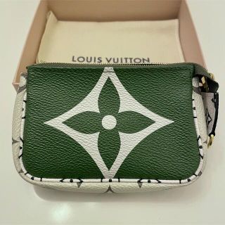 ルイヴィトン(LOUIS VUITTON)の【美品】ルイヴィトン ミニポシェットアクセソワール キーケース バッグ 財布(キーケース)