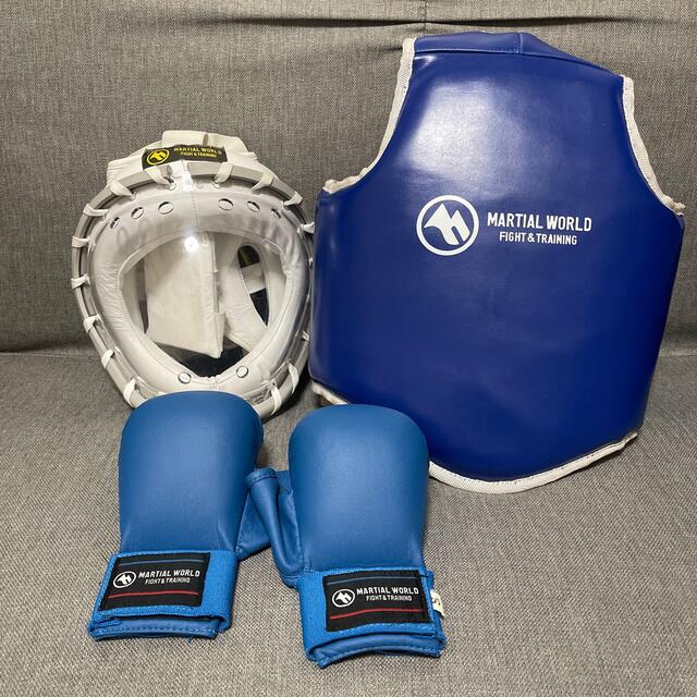 ◇マーシャルワールド MARTIAL WORLD 空手 防具 2点 サイズS - その他