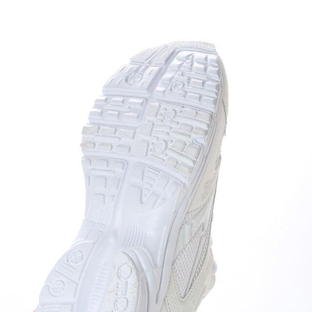 【16249-24.5cm】ホワイトスニーカー　白運動靴　通学靴　男女兼用 レディースの靴/シューズ(スニーカー)の商品写真