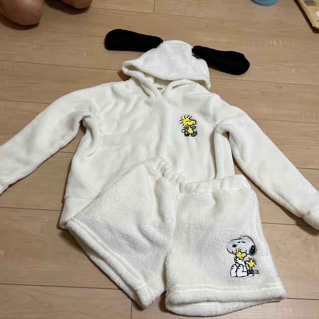 PEANUTS(ピーナッツ)のスヌーピー　セットアップ120 キッズ/ベビー/マタニティのキッズ服女の子用(90cm~)(パジャマ)の商品写真