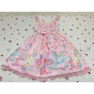 アンジェリックプリティー(Angelic Pretty)のアンジェリックプリティ ジャンパースカート(ひざ丈ワンピース)