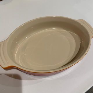 ルクルーゼ(LE CREUSET)のルクルーゼ　オーバルディッシュ　グラタン皿(食器)