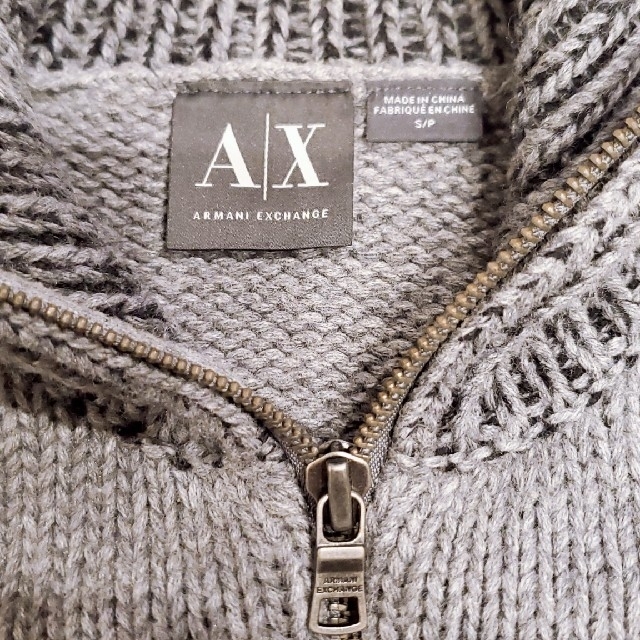 ARMANI EXCHANGE(アルマーニエクスチェンジ)のA/X　メンズ　ニット　カーディガン　S メンズのトップス(ニット/セーター)の商品写真