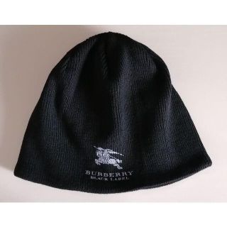 バーバリーブラックレーベル(BURBERRY BLACK LABEL)のバーバリー ニット帽　新品・未使用　【匿名配送】(ニット帽/ビーニー)