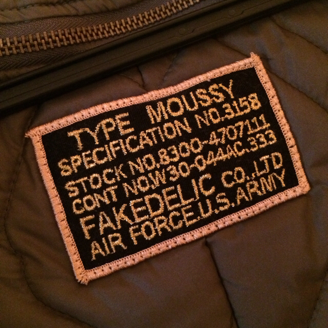 moussy(マウジー)のマウジー♡N3B レディースのジャケット/アウター(ダウンジャケット)の商品写真