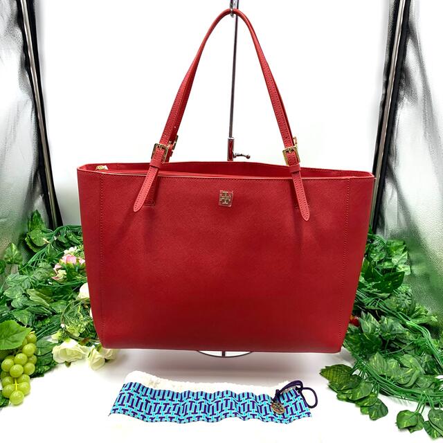 TORY BURCH トリーバーチ ヨークスモールバックル トートバッグ