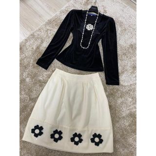 みません M'S GRACY - 美品!エムズグレイシー トップス スカート