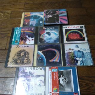 レインボー  CD  10枚セット  リッチー・ブラックモア(ポップス/ロック(洋楽))