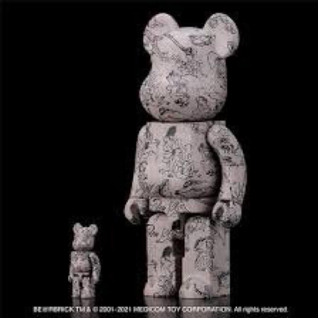 MEDICOM TOY(メディコムトイ)のBE@RBRICK 鳥獣戯画 ベアブリック　第弍集 100% & 400% エンタメ/ホビーのフィギュア(その他)の商品写真