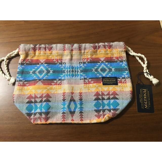 PENDLETON(ペンドルトン)のPENDLETON 巾着袋 キッズ/ベビー/マタニティのこども用バッグ(ランチボックス巾着)の商品写真