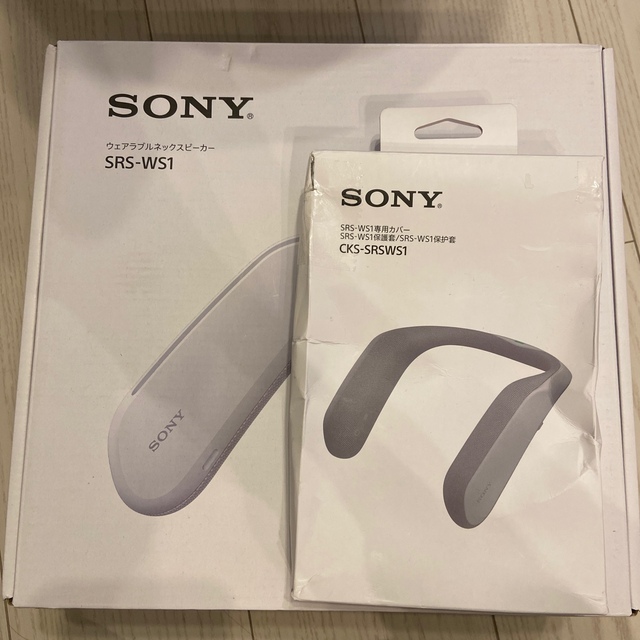 リスモ ヤフオク! - SONY Wireless 記念モデル SRS-WS1 ウェアラブル ブルネック