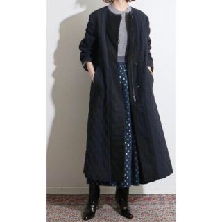 イエナ(IENA)の完売 IENA LA BOUCLE ナイロンキルティングコート(ロングコート)