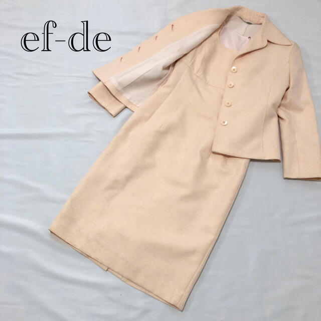 ef-de(エフデ)のef-de/フォーマル/９号/入学式/卒業式/ピンク/ワンピース/セットアップ レディースのフォーマル/ドレス(スーツ)の商品写真