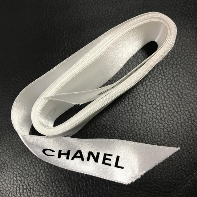 CHANEL(シャネル)の2.5m×2.5cm シャネル リボン ハンドメイドの素材/材料(生地/糸)の商品写真