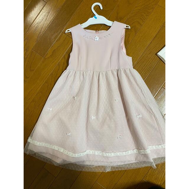 ☆ワールド☆フォーマル ワンピース120 キッズ/ベビー/マタニティのキッズ服女の子用(90cm~)(ドレス/フォーマル)の商品写真