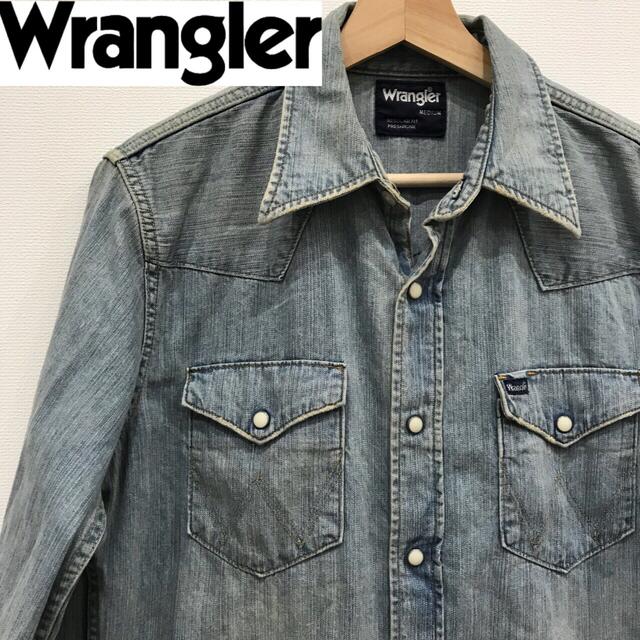 Wrangler(ラングラー)のWrangler ラングラー デニムシャツ メンズのトップス(シャツ)の商品写真