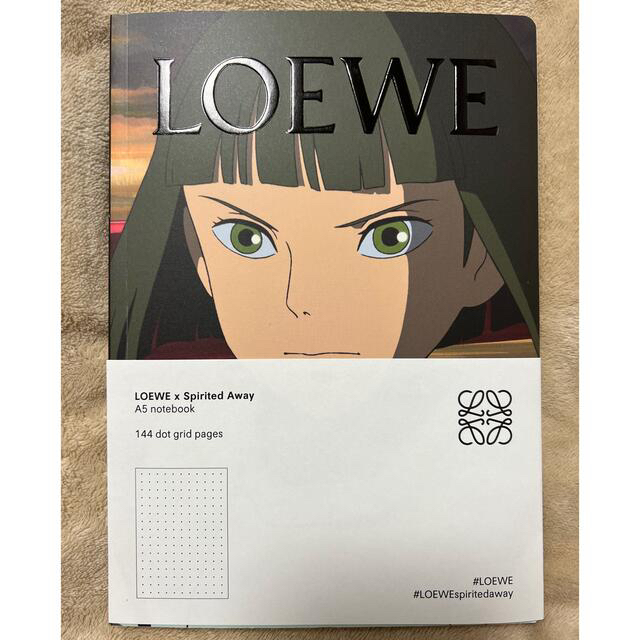 LOEWEロエベ　千と千尋の神隠し ハク ノベルティ ノート +ハズレくじ