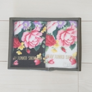 ジュンコシマダ(JUNKO SHIMADA)のジュンコシマダ JUNKOSHIMADA ウォッシュタオル２枚(タオル/バス用品)