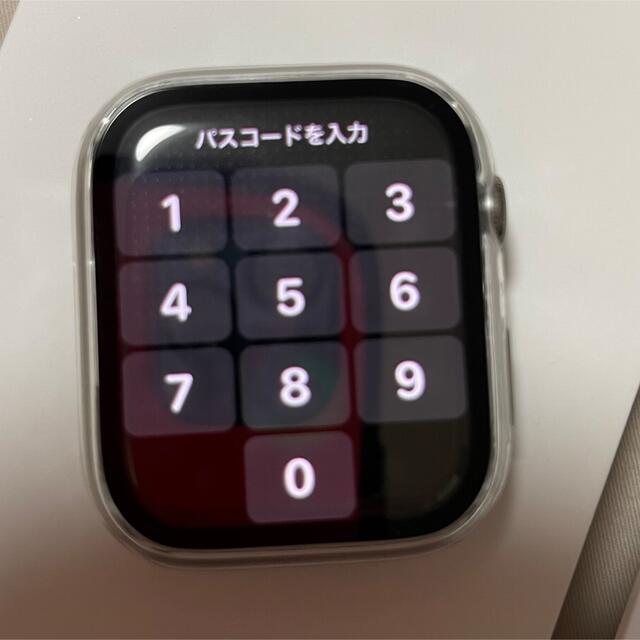 アップルウォッチ7 チタニウムモデル　美品