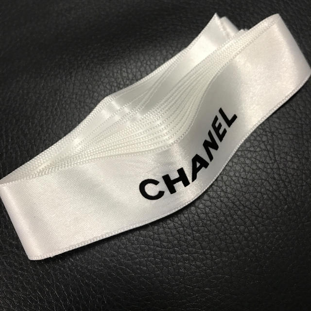 CHANEL(シャネル)の1.75m×2.5cm シャネル リボン レディースのアクセサリー(その他)の商品写真