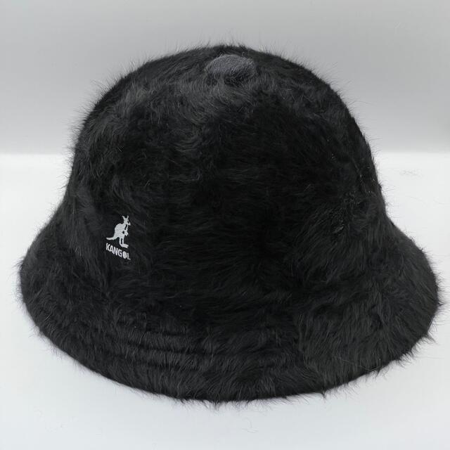 KANGOL(カンゴール)の【新品】KANGOL カンゴール バケットハット ファーハット ブラック レディースの帽子(ハット)の商品写真