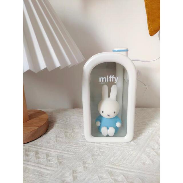 ミッフィー 加湿器 ホワイト 水色服 長方形 2