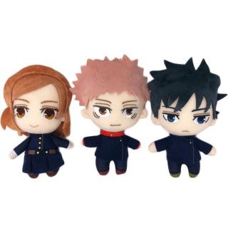 呪術廻戦　ぬいぐるみ①全3種セット(キャラクターグッズ)