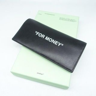 オフホワイト(OFF-WHITE)のOFF-WHITE 20ss QUOTE YEN WALLET(折り財布)