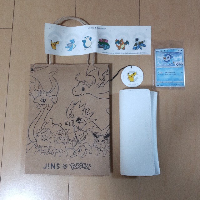 JINS(ジンズ)のJINS　ポケモン　購入特典 エンタメ/ホビーのおもちゃ/ぬいぐるみ(キャラクターグッズ)の商品写真