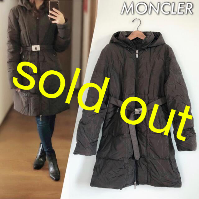 MONCLER(モンクレール)の売り切り最終価格◎美品◆MONCLER◆茶タグのダウンコート レディースのジャケット/アウター(ダウンコート)の商品写真