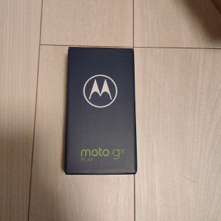 モトローラ(Motorola)のモトローラ moto g9 play サファイアブルー 64GB SIMフリー(スマートフォン本体)