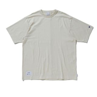 ダブルタップス(W)taps)のACADEMY / SS / COTTON. CHAMPION SAND(Tシャツ/カットソー(半袖/袖なし))