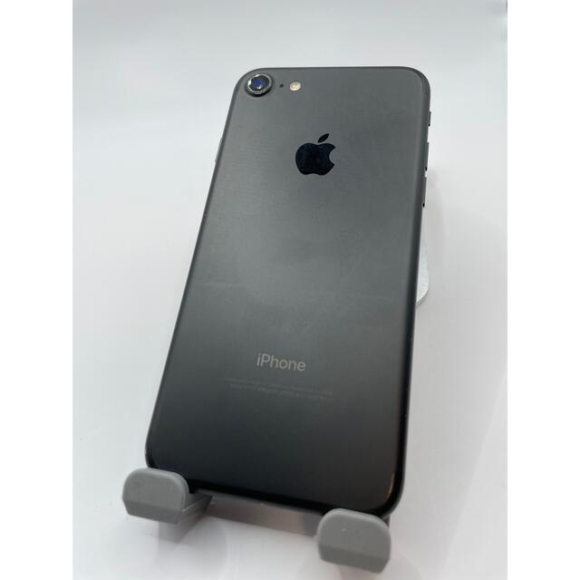 iPhone(アイフォーン)のiPhone 7 Black 32 GB SIMフリー　#22018 スマホ/家電/カメラのスマートフォン/携帯電話(スマートフォン本体)の商品写真