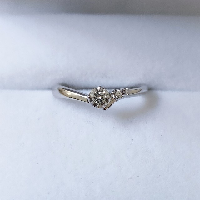 4℃ ダイヤモンド リング Pt950 0.159ct 3.2g towinglouisvilleky.com