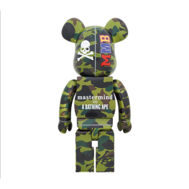 MEDICOM TOY(メディコムトイ)のmastermind VS BAPE(R) BE@RBRICK 1000% エンタメ/ホビーのフィギュア(その他)の商品写真