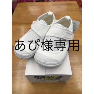 教育シューズ　フレッシュ21白　16.5cm(スクールシューズ/上履き)