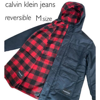 カルバンクライン(Calvin Klein)の希少calvin klein jeans ダウン&フェザージャケット　Mサイズ(ダウンジャケット)