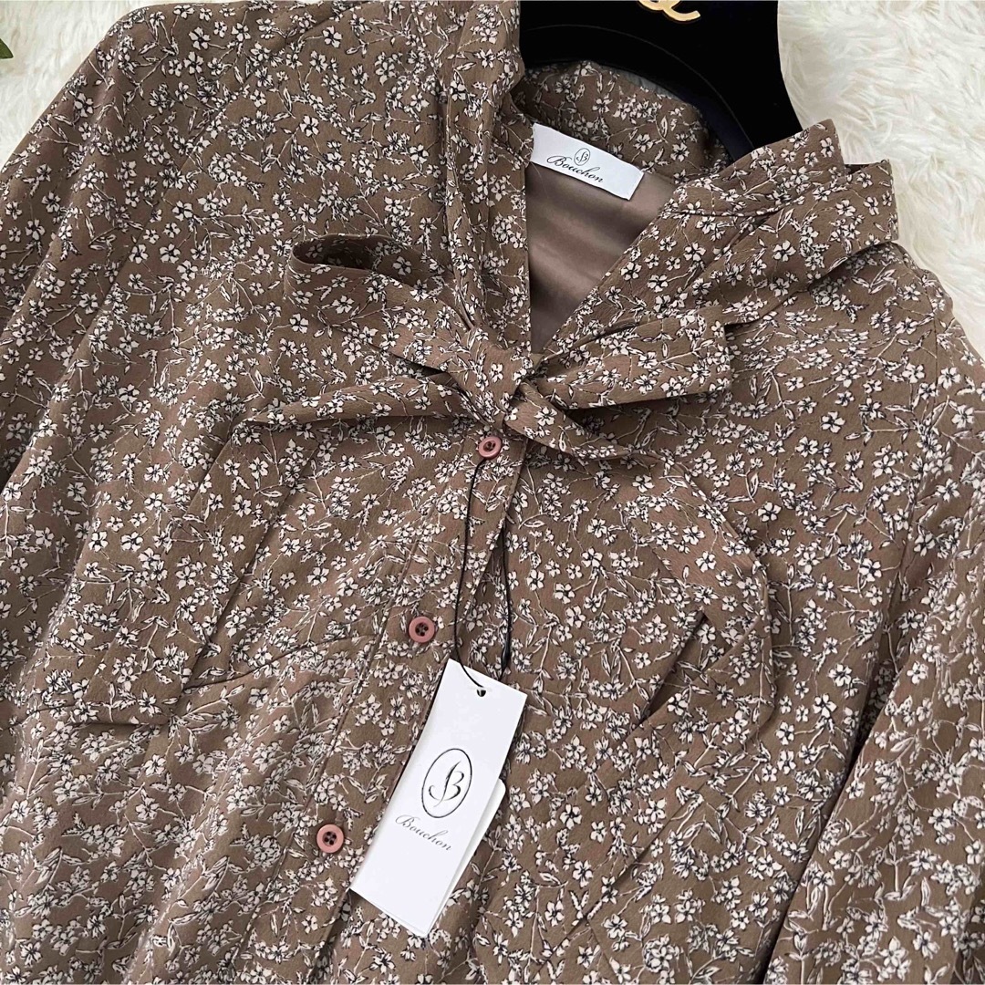 SCOT CLUB - 【新品】SCOT CLUB系列 ブション 花柄 ワンピース