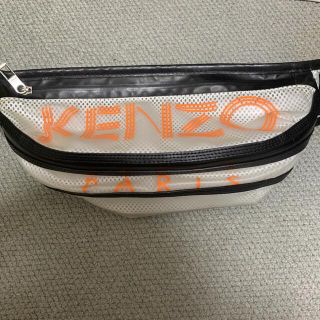 ケンゾー(KENZO)のKENZOケンゾーショルダーバッグホワイト×クリア(ショルダーバッグ)