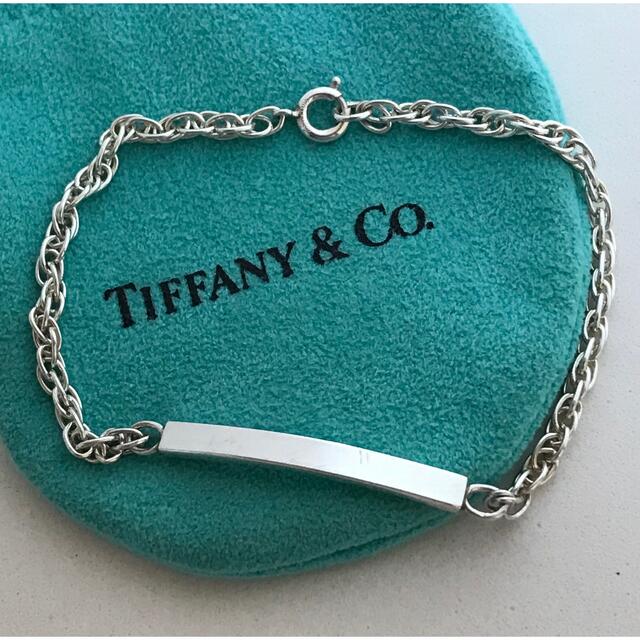 アクセサリーTiffany ヴィンテージ IDブレスレット 美品希少