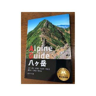 【美品】ヤマケイアルペンガイド 八ヶ岳 単行本（ソフトカバー） 佐々木亨(地図/旅行ガイド)