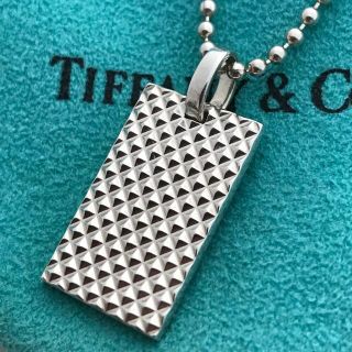 ティファニー(Tiffany & Co.)のTIFFANY ダイヤモンド ポイント ネックレス 美品(ネックレス)