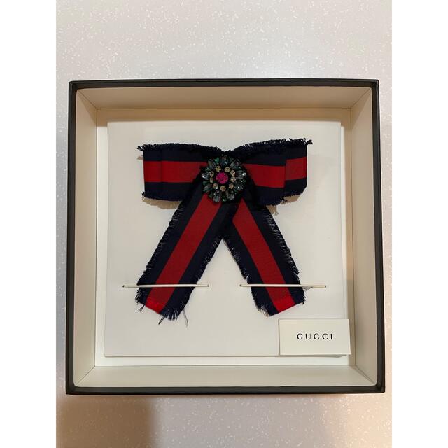 GUCCI グッチ リボン ブローチ GUCCI グッチ リボン ブローチ