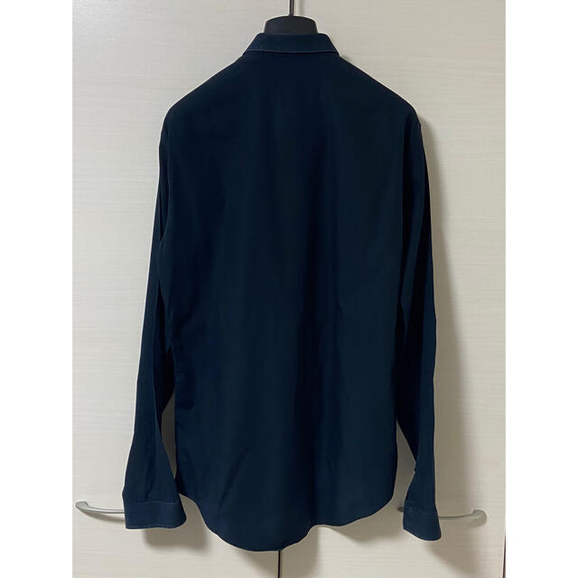 ディオールオム BEE刺繍ブラック長袖シャツ 39 diorhomme - シャツ