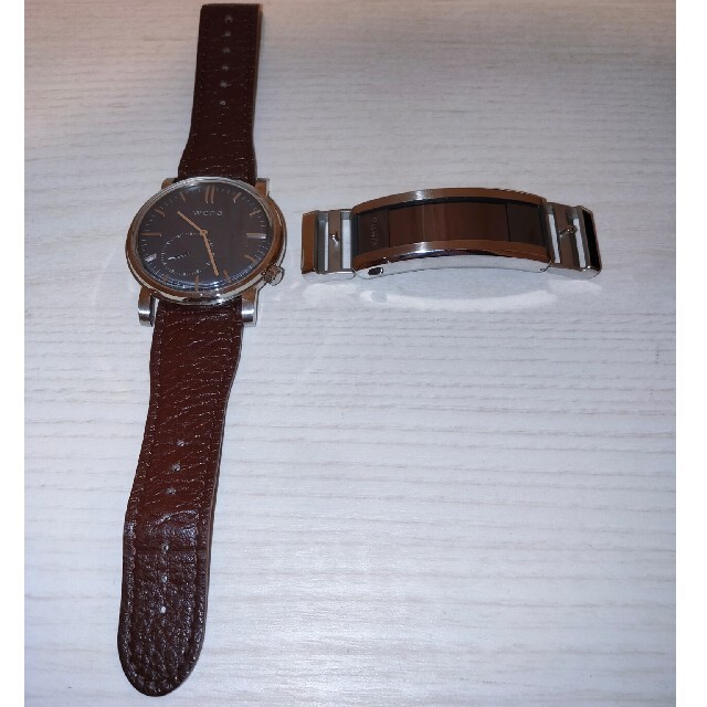 SONY(ソニー)のwena 3 レザーバンド + 薄型ヘッド メンズの時計(腕時計(デジタル))の商品写真