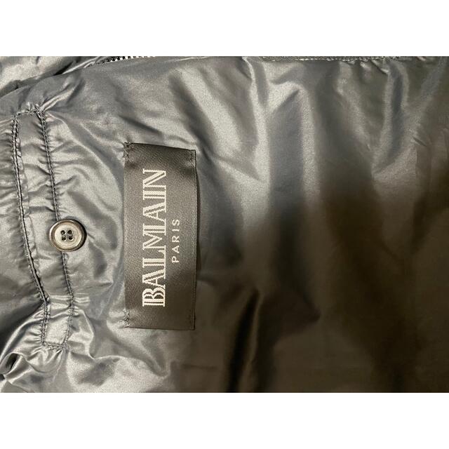 BALMAIN(バルマン)のバルマンオムレザー切替ダウン44 メンズのジャケット/アウター(ダウンジャケット)の商品写真