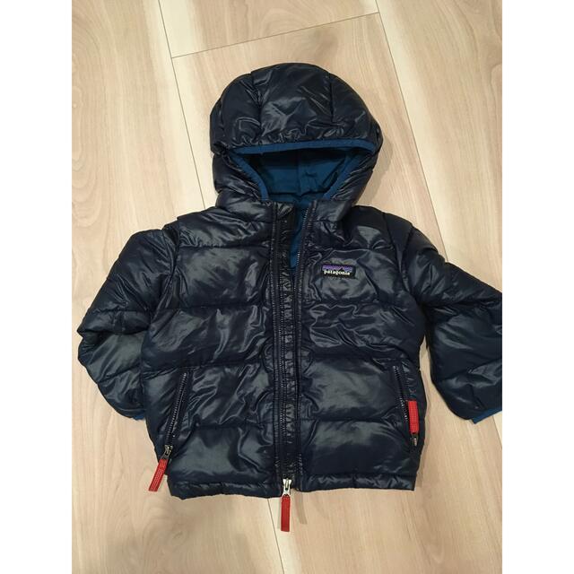 patagonia(パタゴニア)のパタゴニア キッズ ダウンジャケット キッズ/ベビー/マタニティのキッズ服男の子用(90cm~)(コート)の商品写真