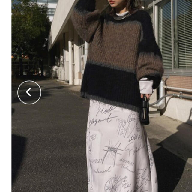 に値下げ! UND MOHAIR BICOLOR LOOSE KNIT 黒 Ameri | tatihome.com