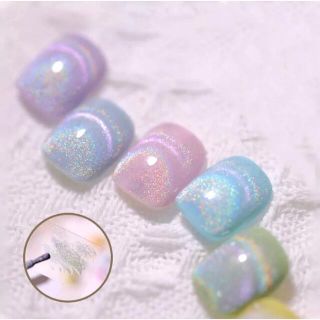 ユニコーンマグネット ジェル レインボーマグネットの通販 by hamu ...