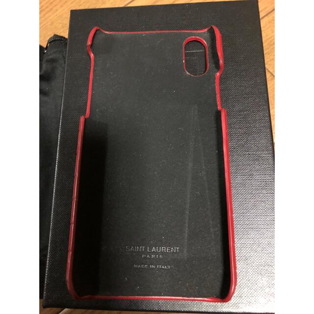 Saint Laurent(サンローラン)の正規品　YSL iPhone Xケース スマホ/家電/カメラのスマホアクセサリー(iPhoneケース)の商品写真